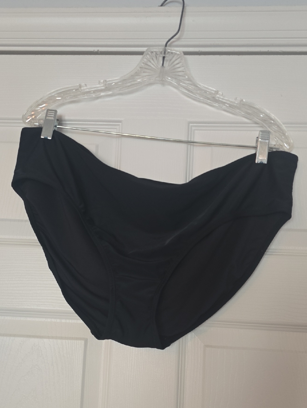 Fully Lined Black Bikini Bottom